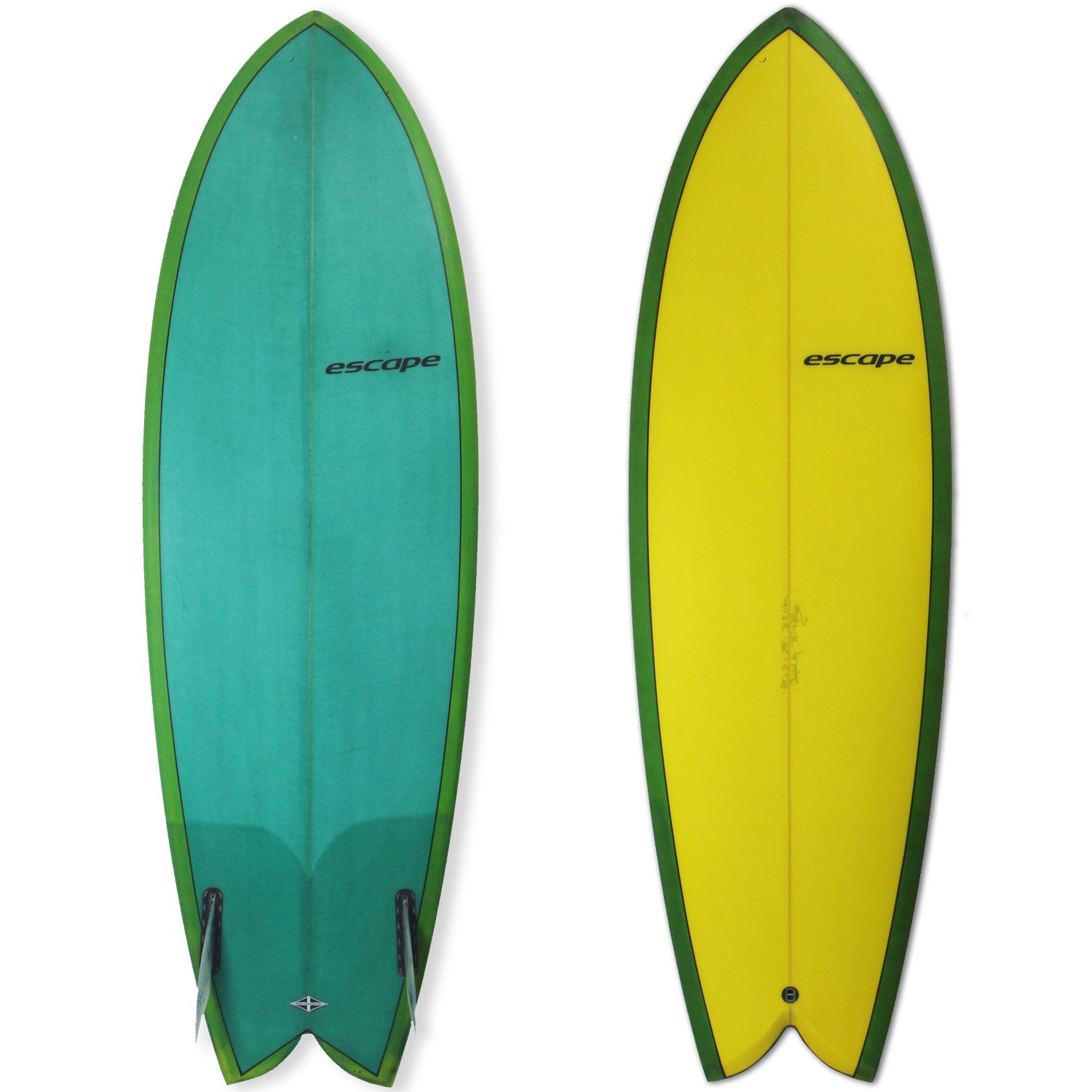 5’9”フィッシュテール 5'9 Keel Fish | escapesurfboards